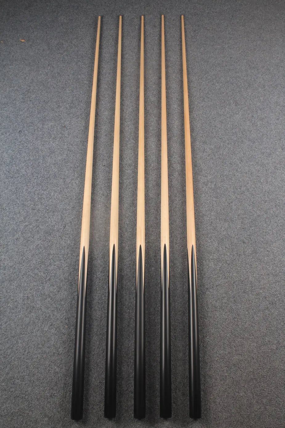 1 piece maple inlay english pool cue #7179 - #7183 WOODS CUES