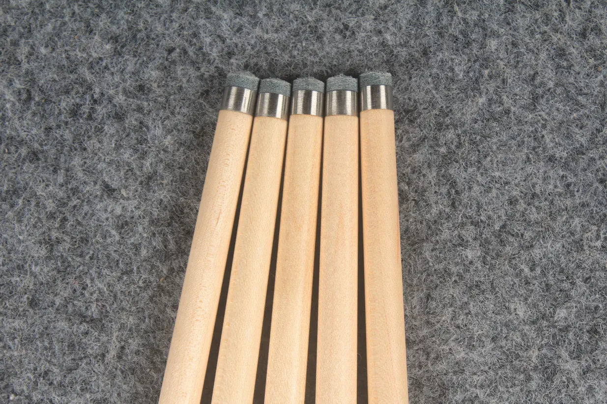 1 piece maple inlay english pool cue #7179 - #7183 WOODS CUES