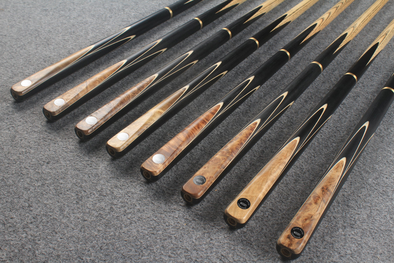 3/4 ash 59'' snooker cue #7345 - #7352 WOODS CUES