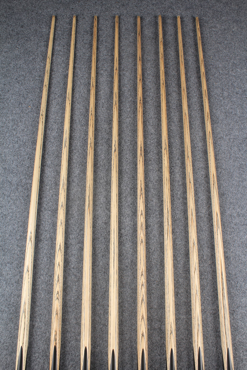 3/4 ash 59'' snooker cue #7345 - #7352 WOODS CUES