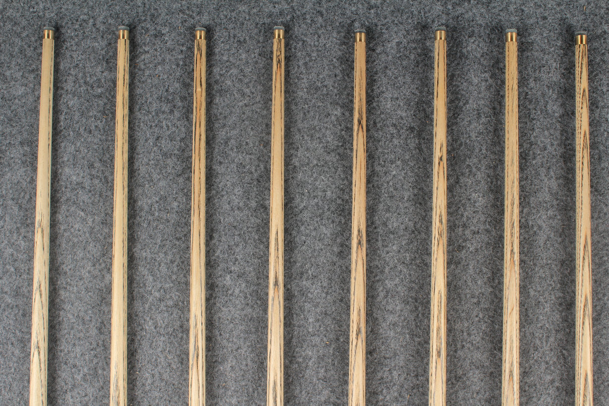 3/4 ash 59'' snooker cue #7345 - #7352 WOODS CUES