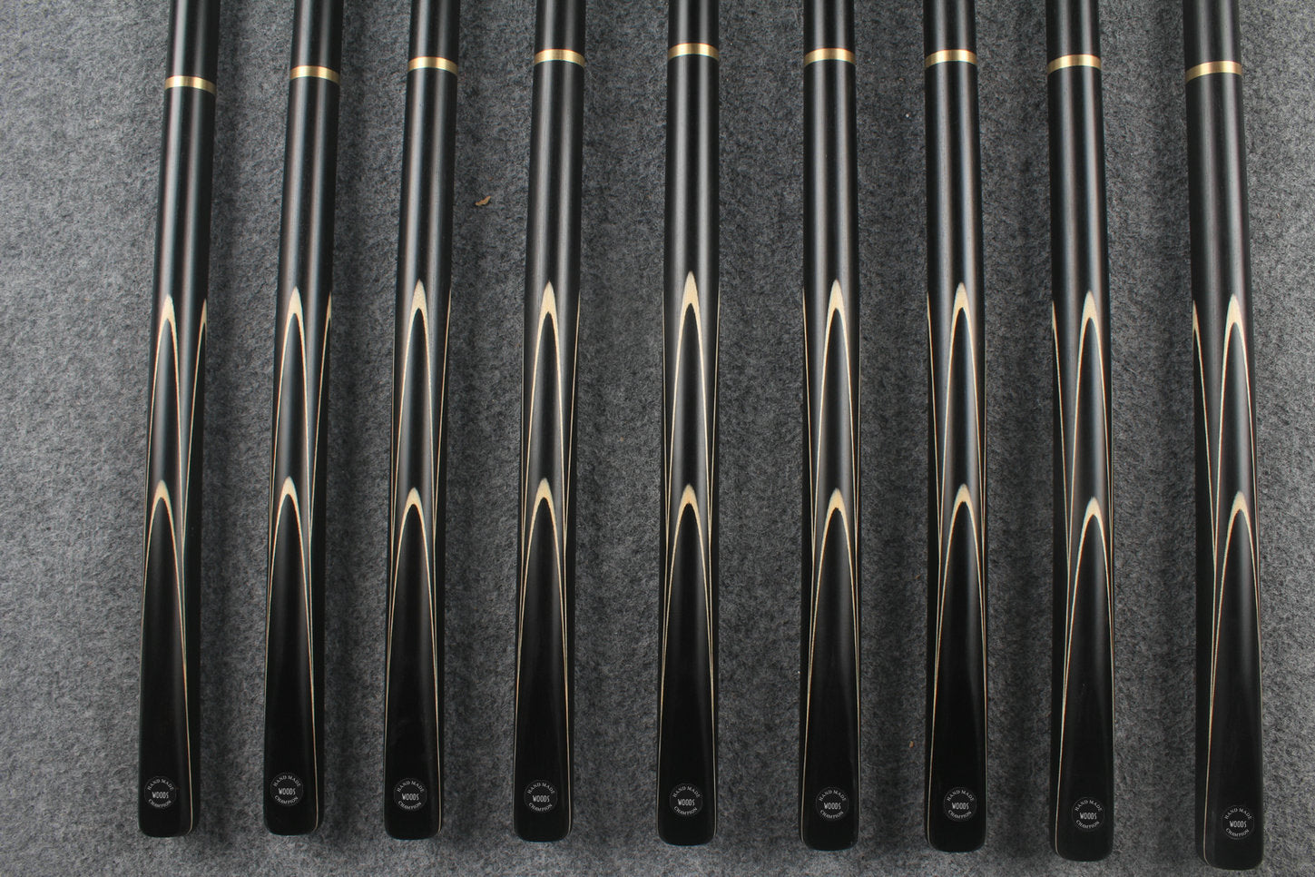 3/4 ash 59'' snooker cue #7353 - #7361 WOODS CUES