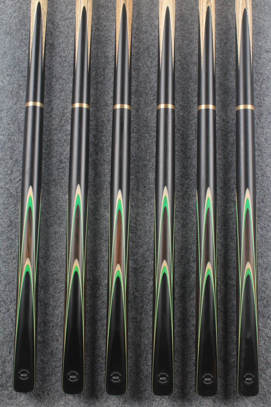 3/4 ash 59'' snooker cue #7362 - #7367 WOODS CUES