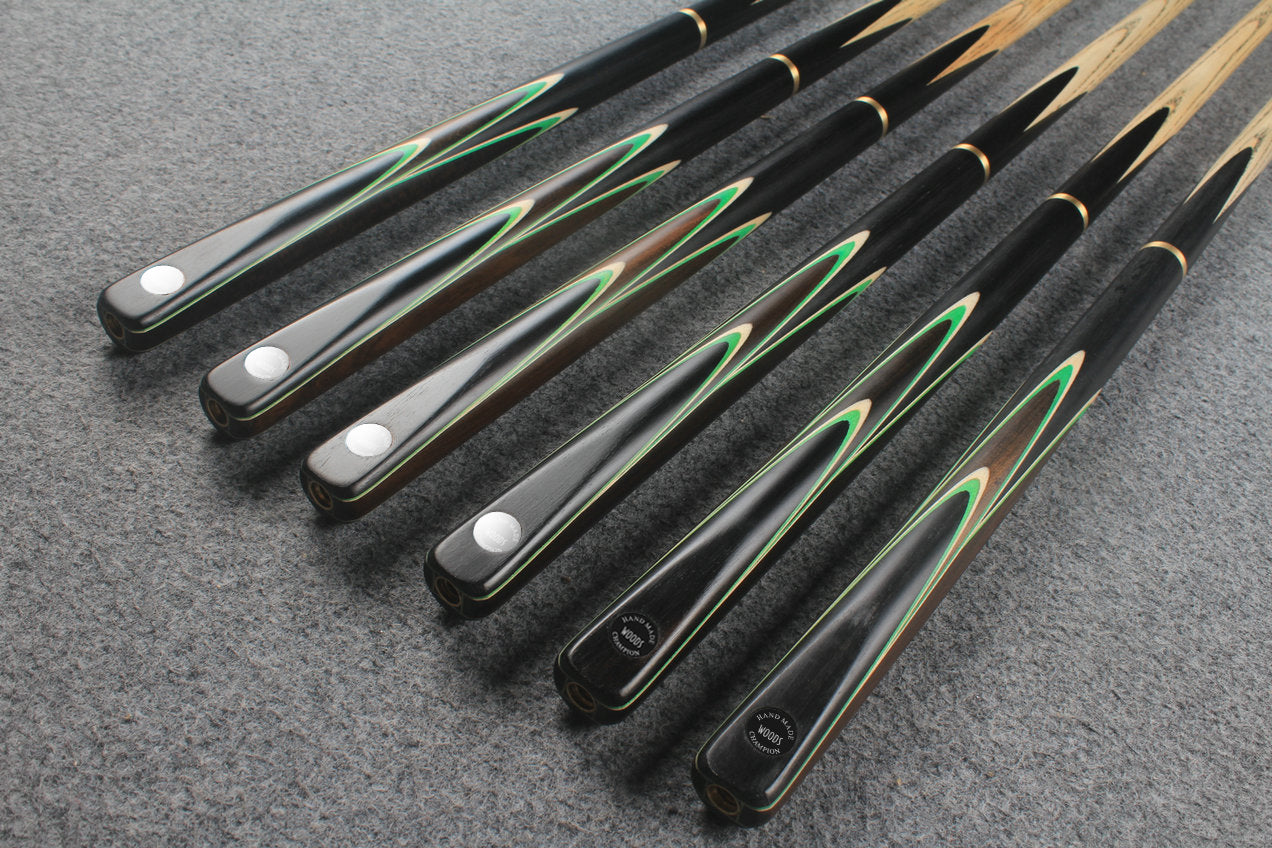 3/4 ash 59'' snooker cue #7362 - #7367 WOODS CUES