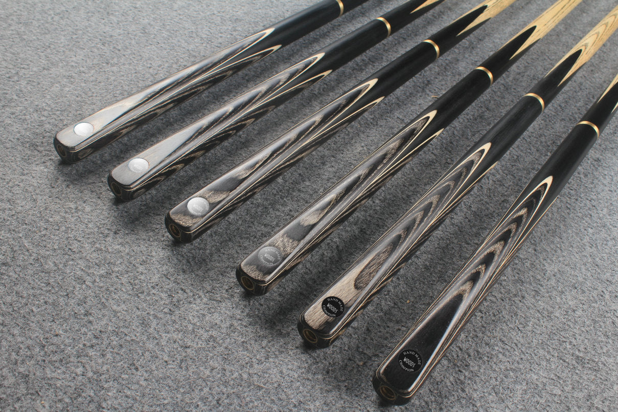 3/4 ash 59'' snooker cue #7368 - #7373 WOODS CUES