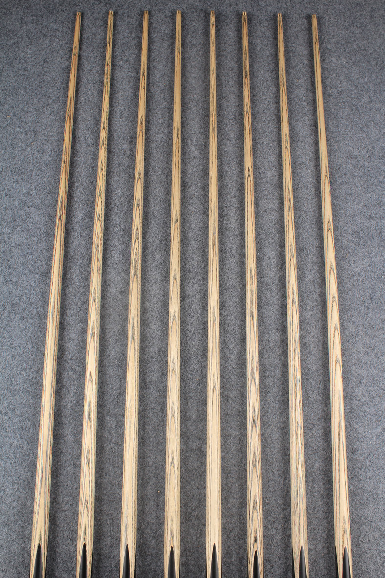 3/4 ash 59'' snooker cue #7374 - #7381 WOODS CUES
