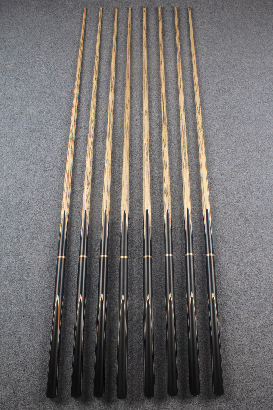 3/4 ash 59'' snooker cue #7374 - #7381 WOODS CUES