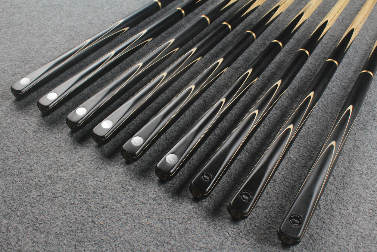 3/4 ash 59'' snooker cue #7382 - #7390 WOODS CUES