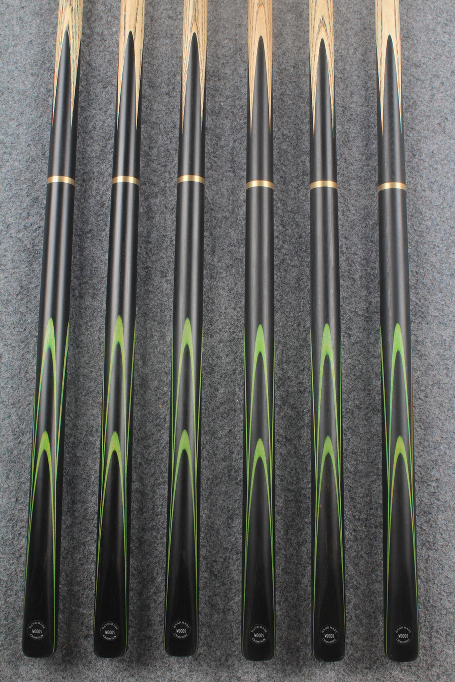 3/4 ash 60'' snooker cue #7409 - #7414 WOODS CUES