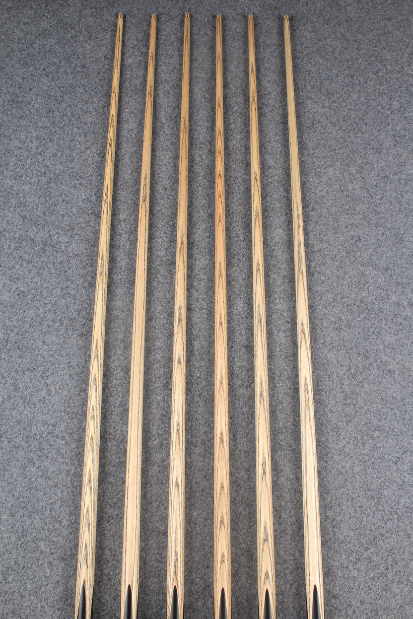 3/4 ash 60'' snooker cue #7409 - #7414 WOODS CUES