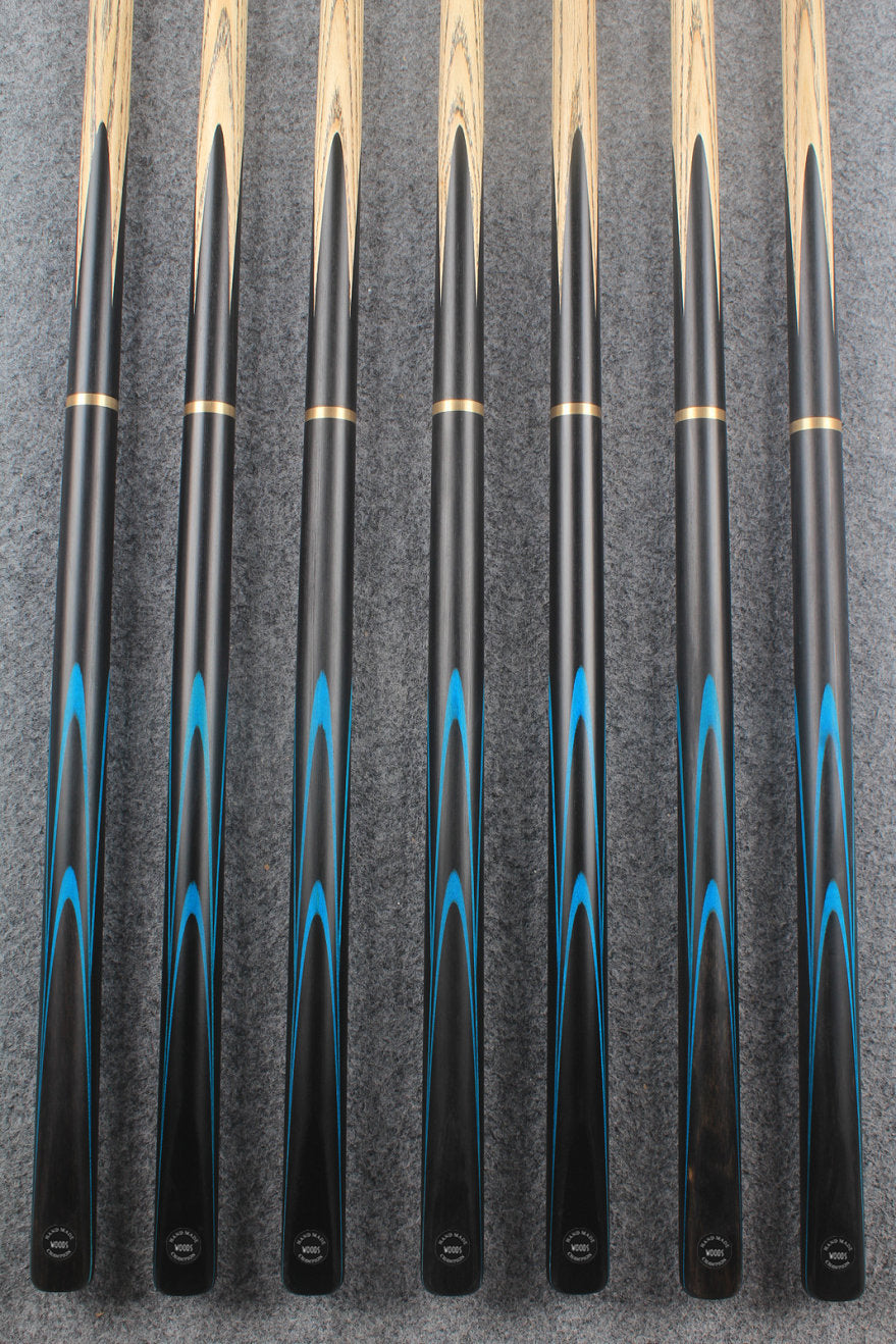 3/4 ash 60'' snooker cue #7415 - #7421 WOODS CUES