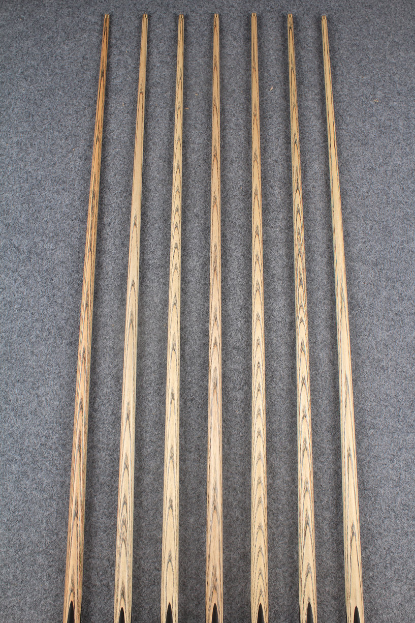 3/4 ash 60'' snooker cue #7435 - #7441 WOODS CUES