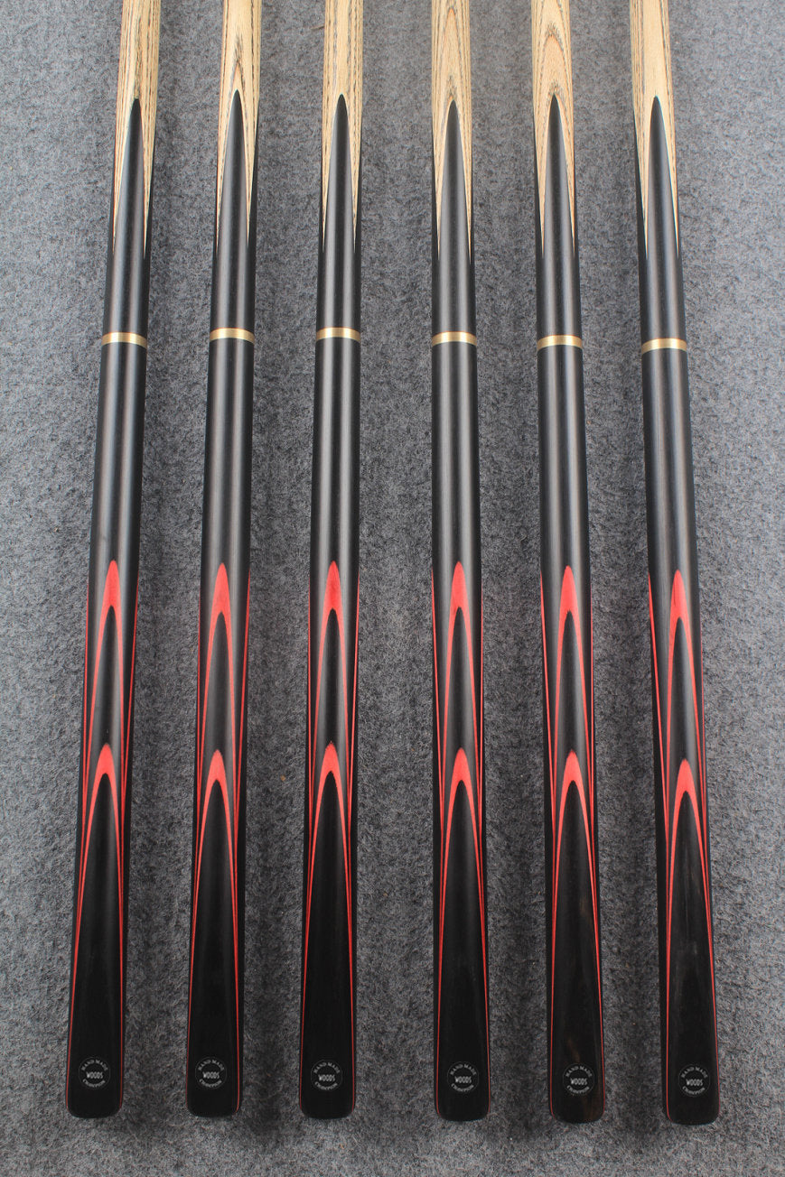 3/4 ash 60'' snooker cue #7448 - #7453 WOODS CUES
