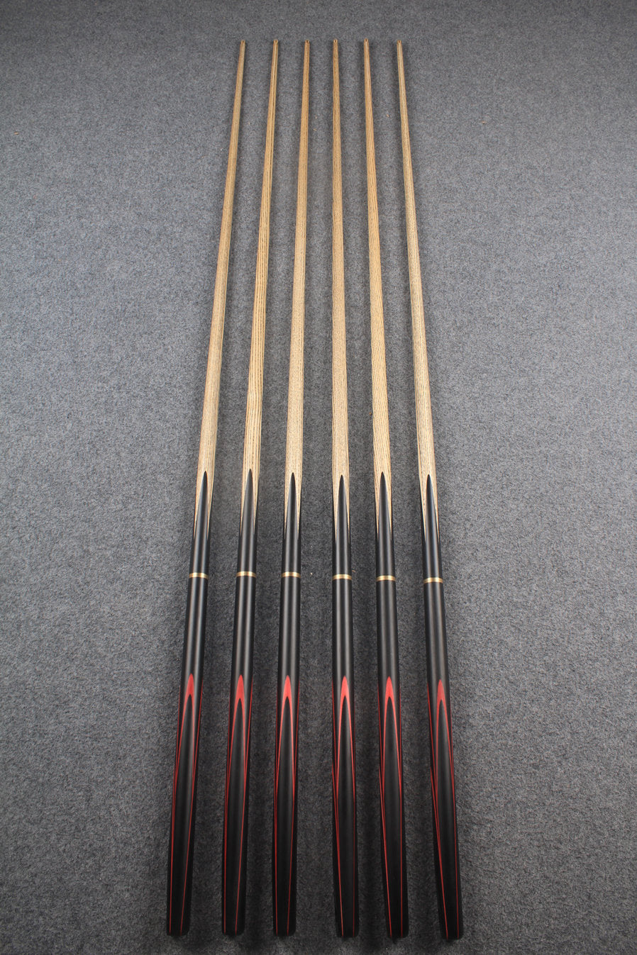 3/4 ash 60'' snooker cue #7448 - #7453 WOODS CUES