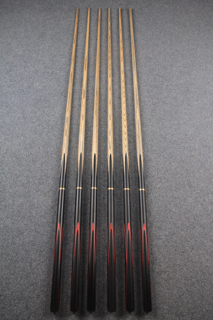 3/4 ash 60'' snooker cue #7448 - #7453 WOODS CUES