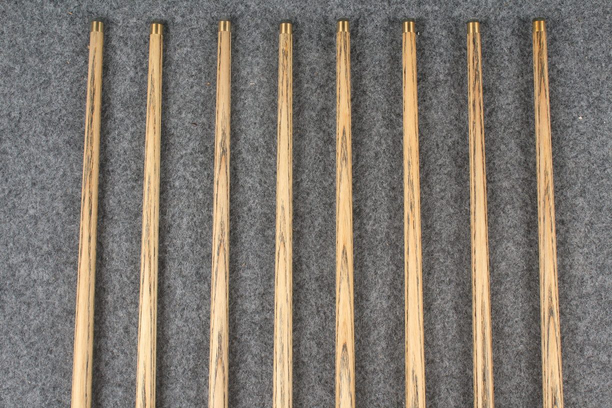 1 piece ash snooker cue # 7521- # 7528 WOODS CUES