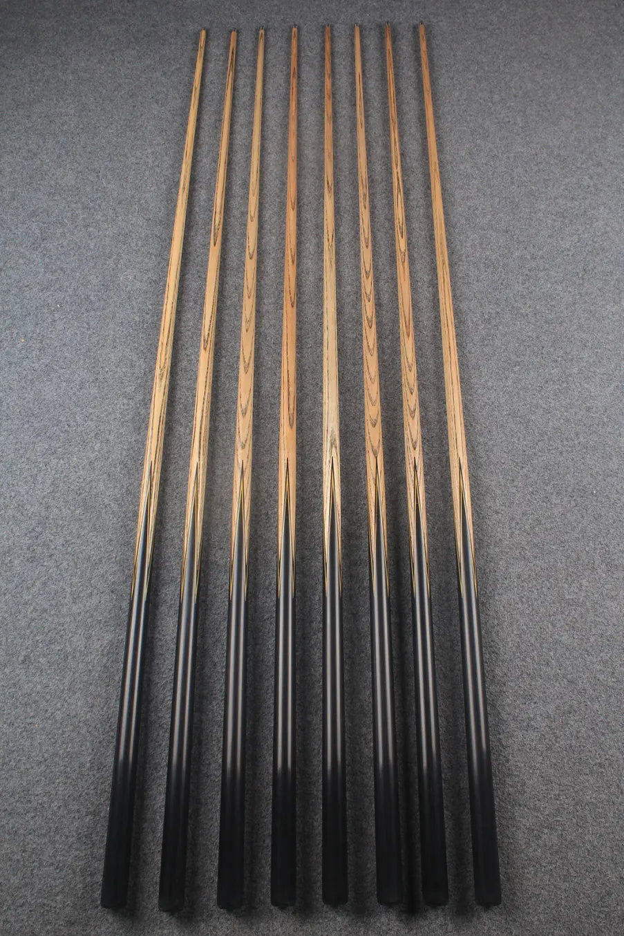 1 piece ash inlay snooker cue #7844-#7851 WOODS CUES