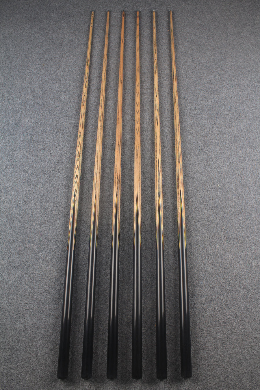 1 piece ash inlay snooker cue #7852-#7857 WOODS CUES