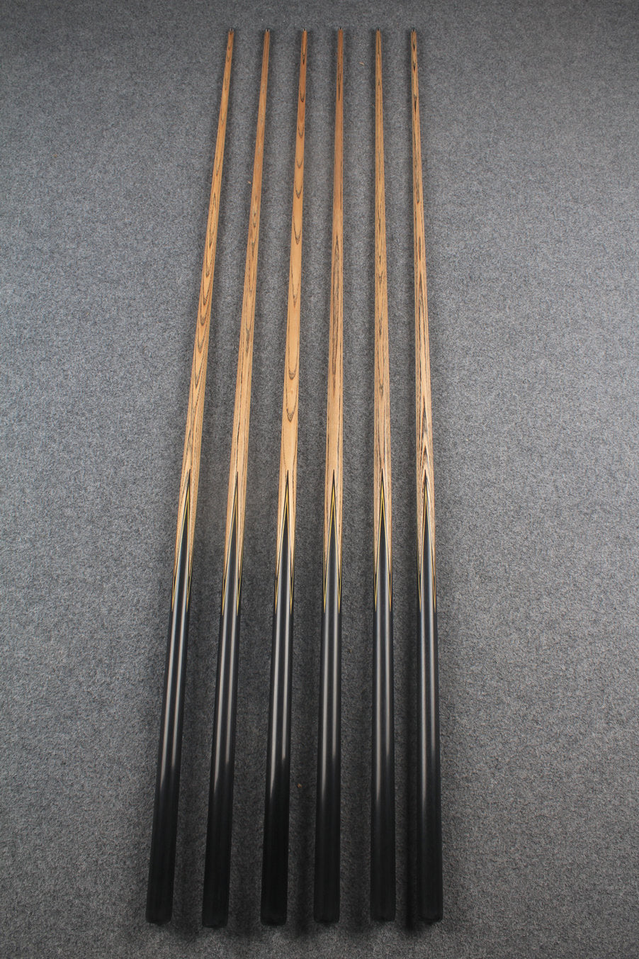 1 piece ash inlay snooker cue #7858-#7863 WOODS CUES