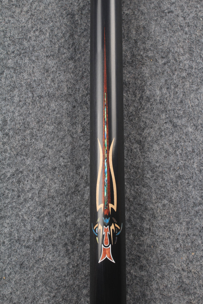 1 piece ash inlay snooker cue #7858-#7863 WOODS CUES