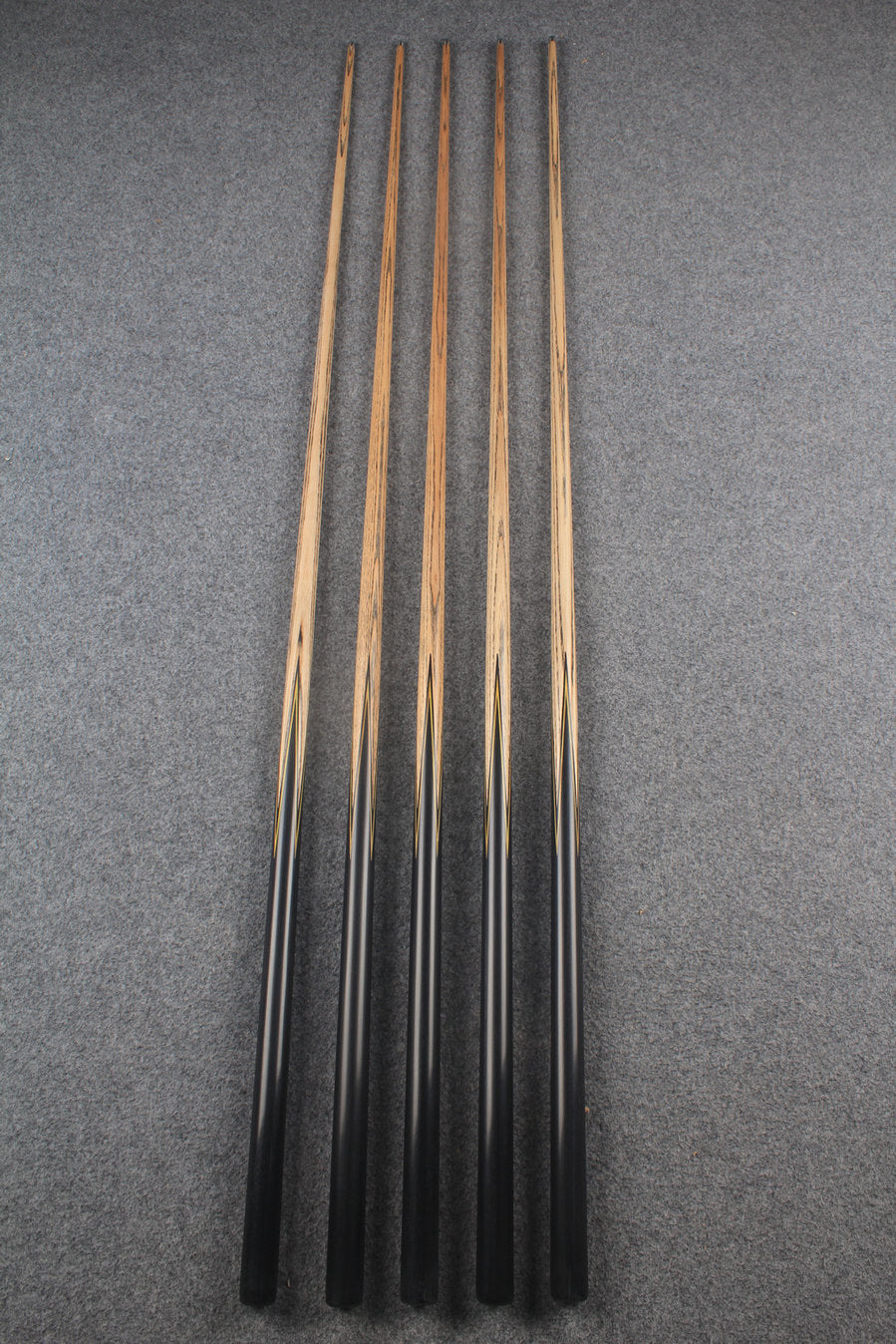 1 piece ash inlay snooker cue #7864-#7868 WOODS CUES