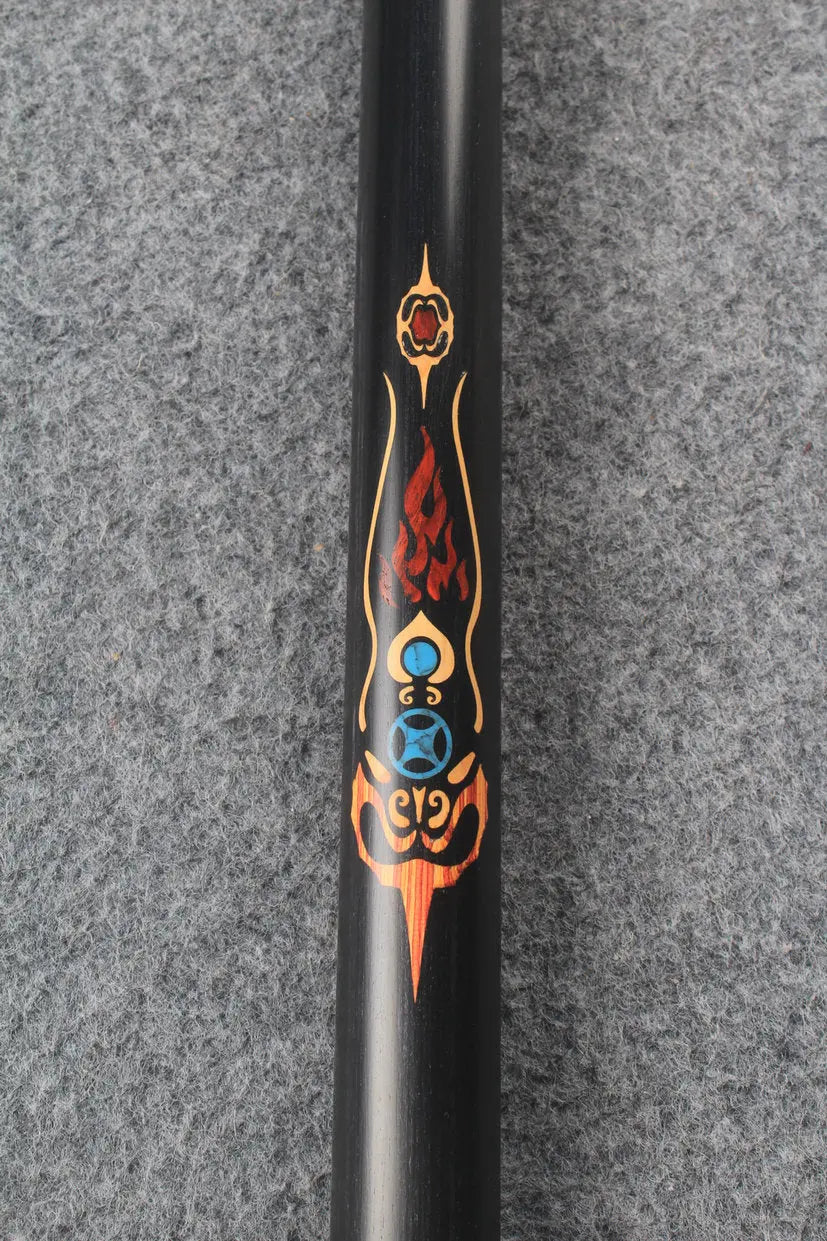 1 piece ash inlay snooker cue #7864-#7868 WOODS CUES