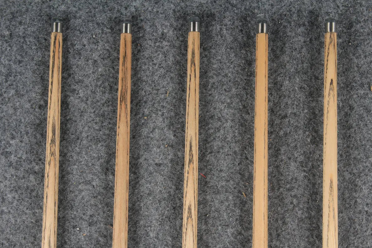 1 piece ash inlay snooker cue #7869-#7873 WOODS CUES