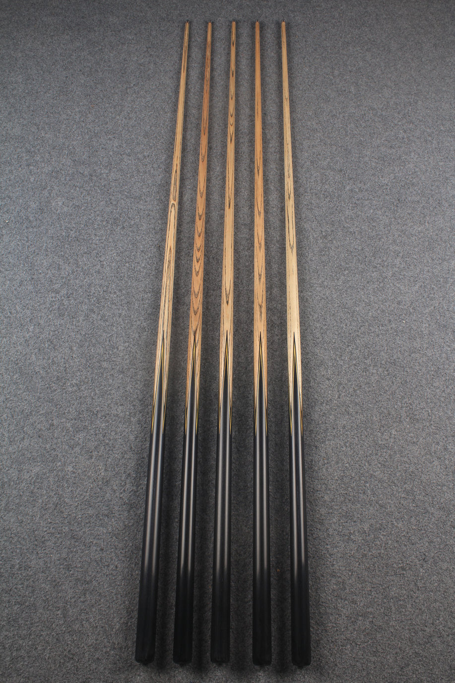1 piece ash inlay snooker cue #7869-#7873 WOODS CUES