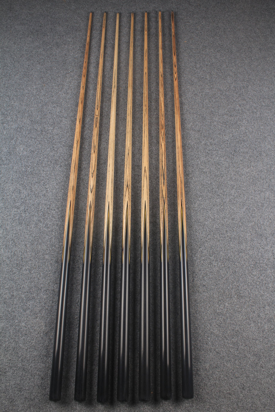 1 piece ash inlay snooker cue #7874-#7880 WOODS CUES