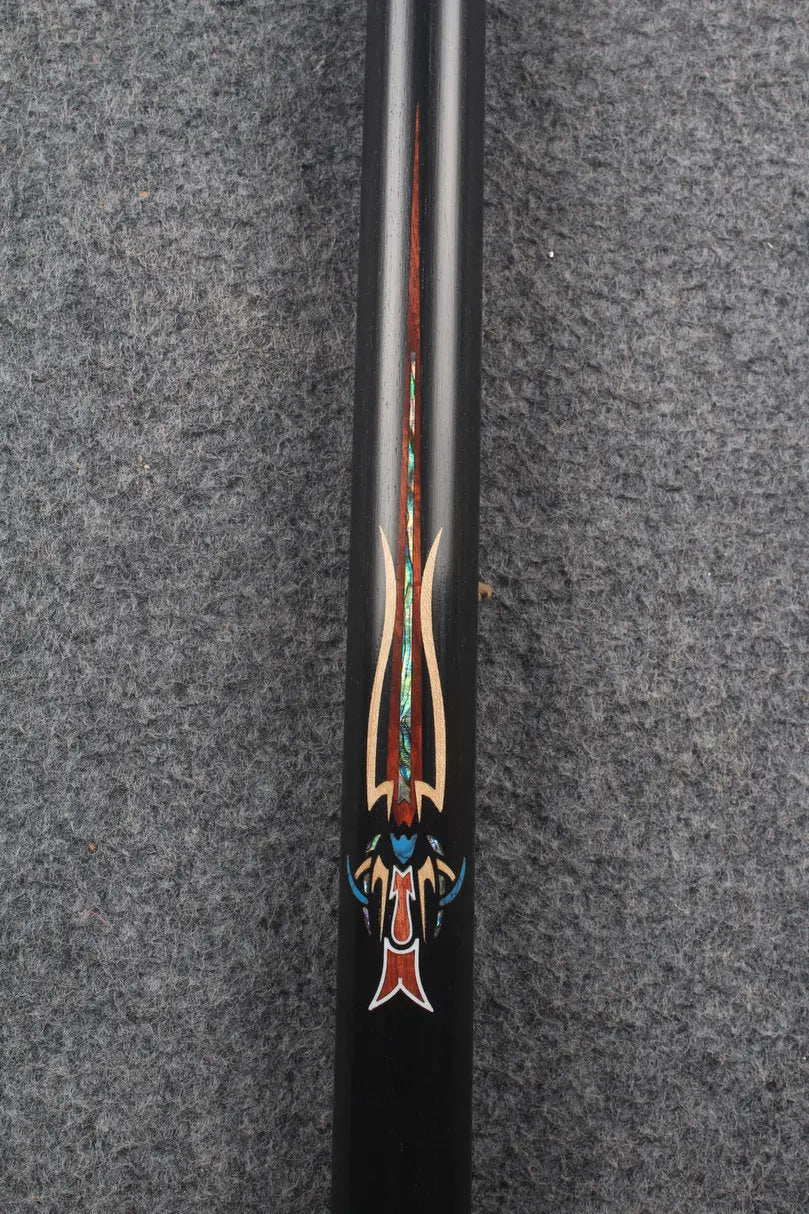 1 piece ash inlay snooker cue #7874-#7880 WOODS CUES