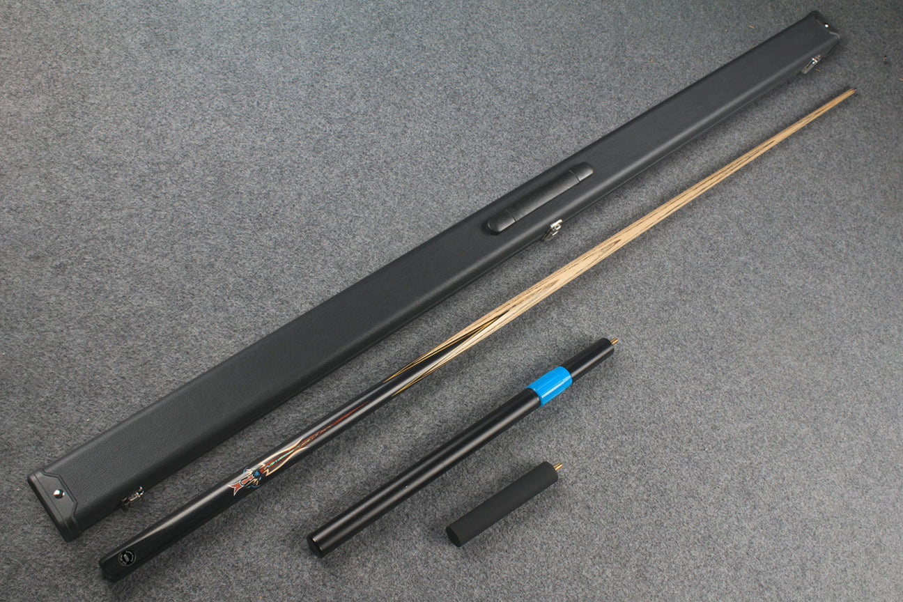 1 piece ash inlay snooker cue #7874-#7880 WOODS CUES