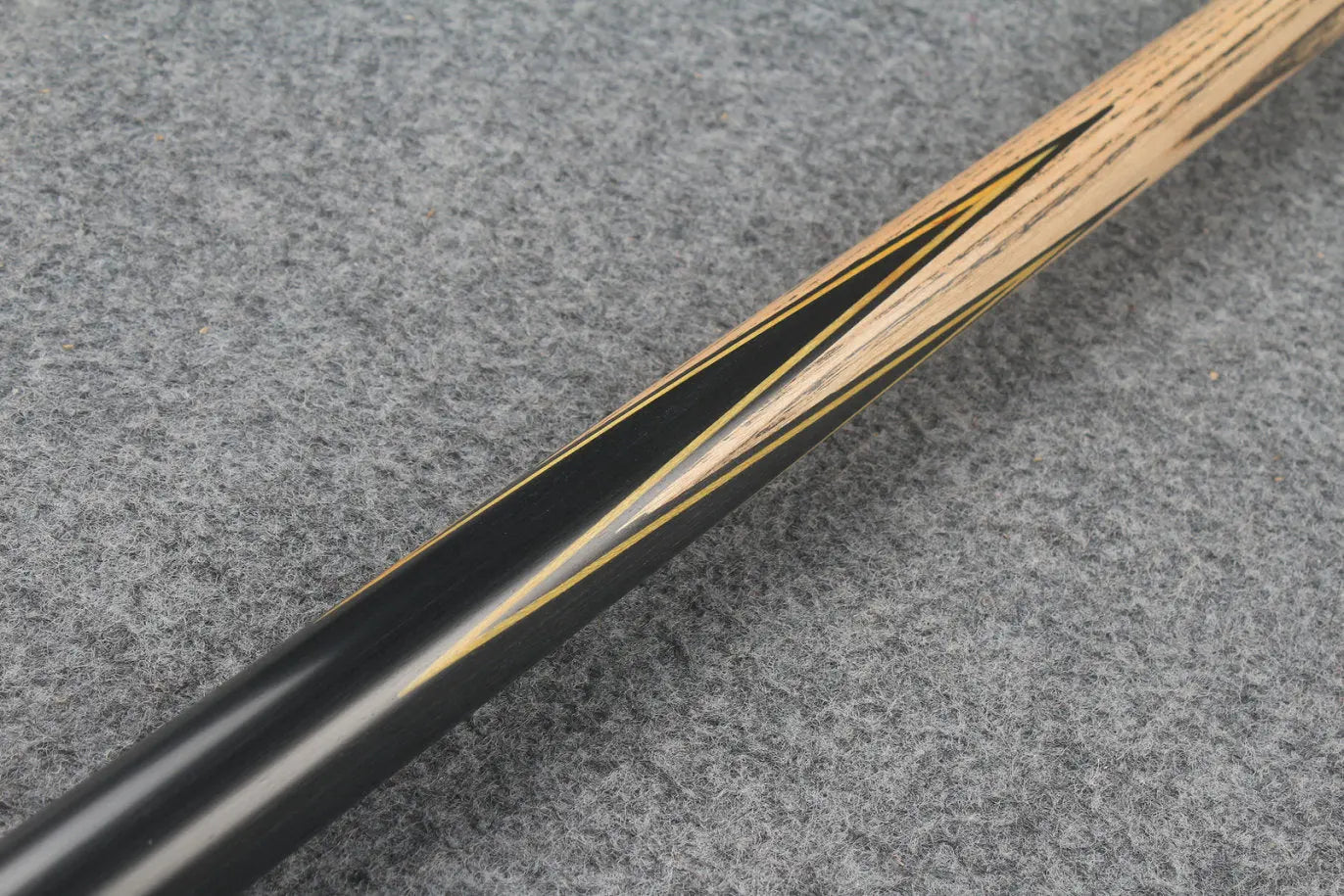 1 piece ash inlay english pool cue #7887-#7892 WOODS CUES