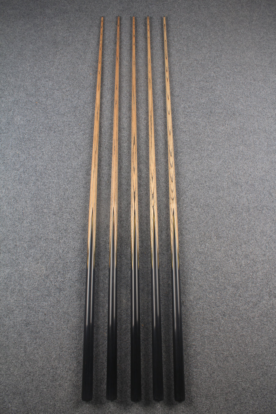 1 piece ash inlay english pool cue #7893-#7897