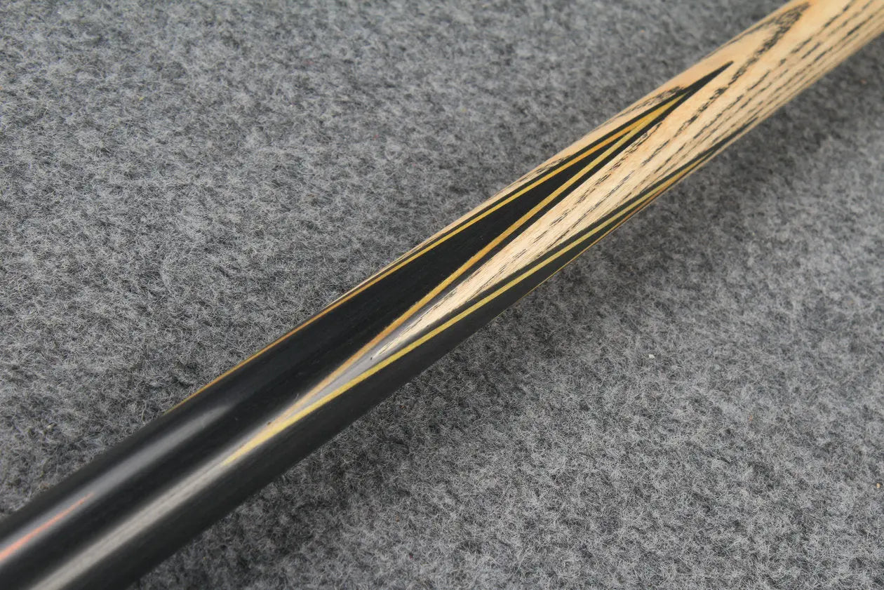 1 piece ash inlay english pool cue #7893-#7897 WOODS CUES