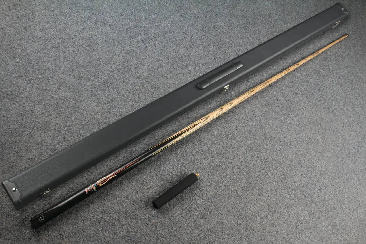 1 piece ash inlay english pool cue #7893-#7897 WOODS CUES