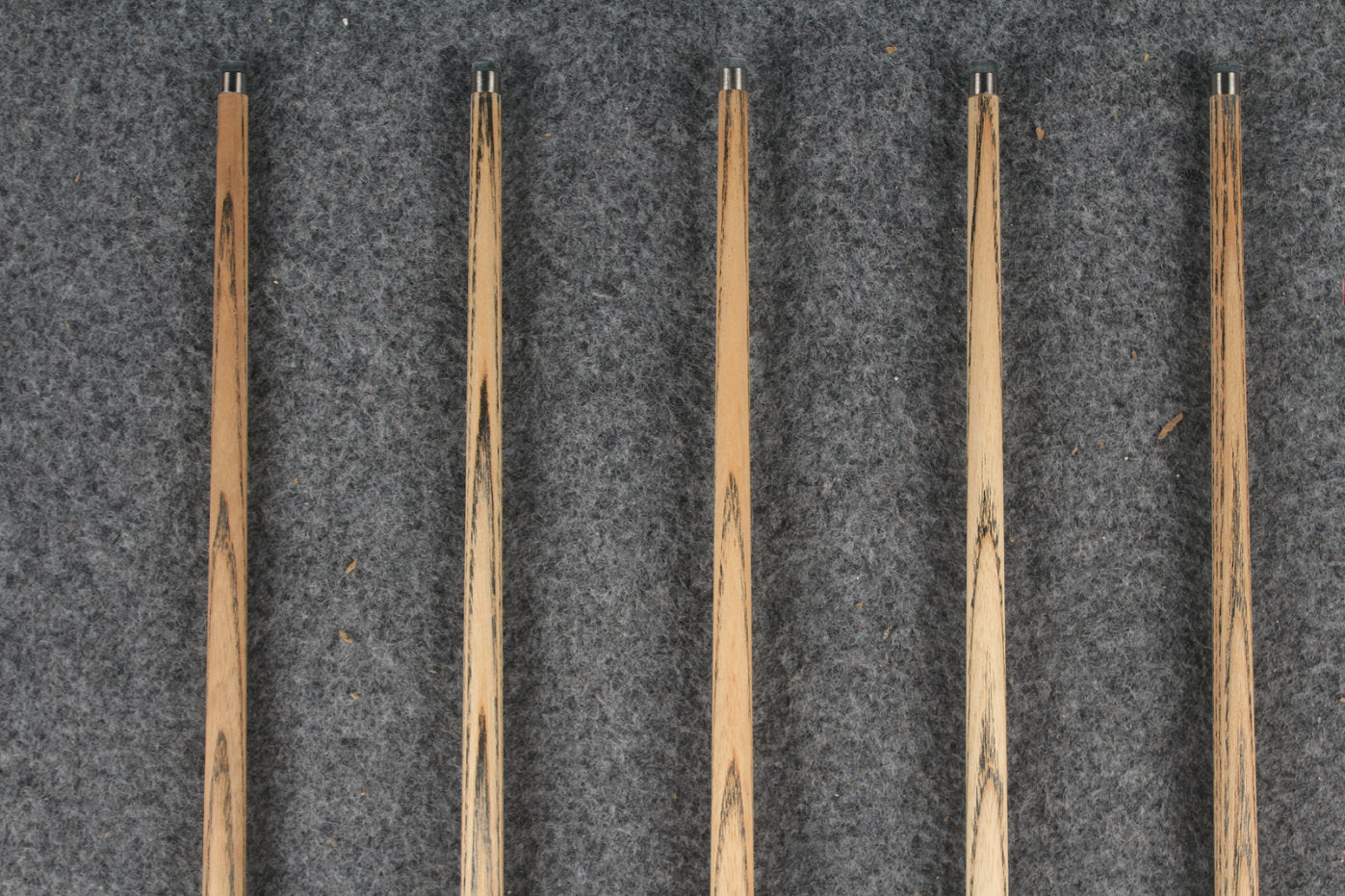 1 piece ash inlay english pool cue #7904-#7908