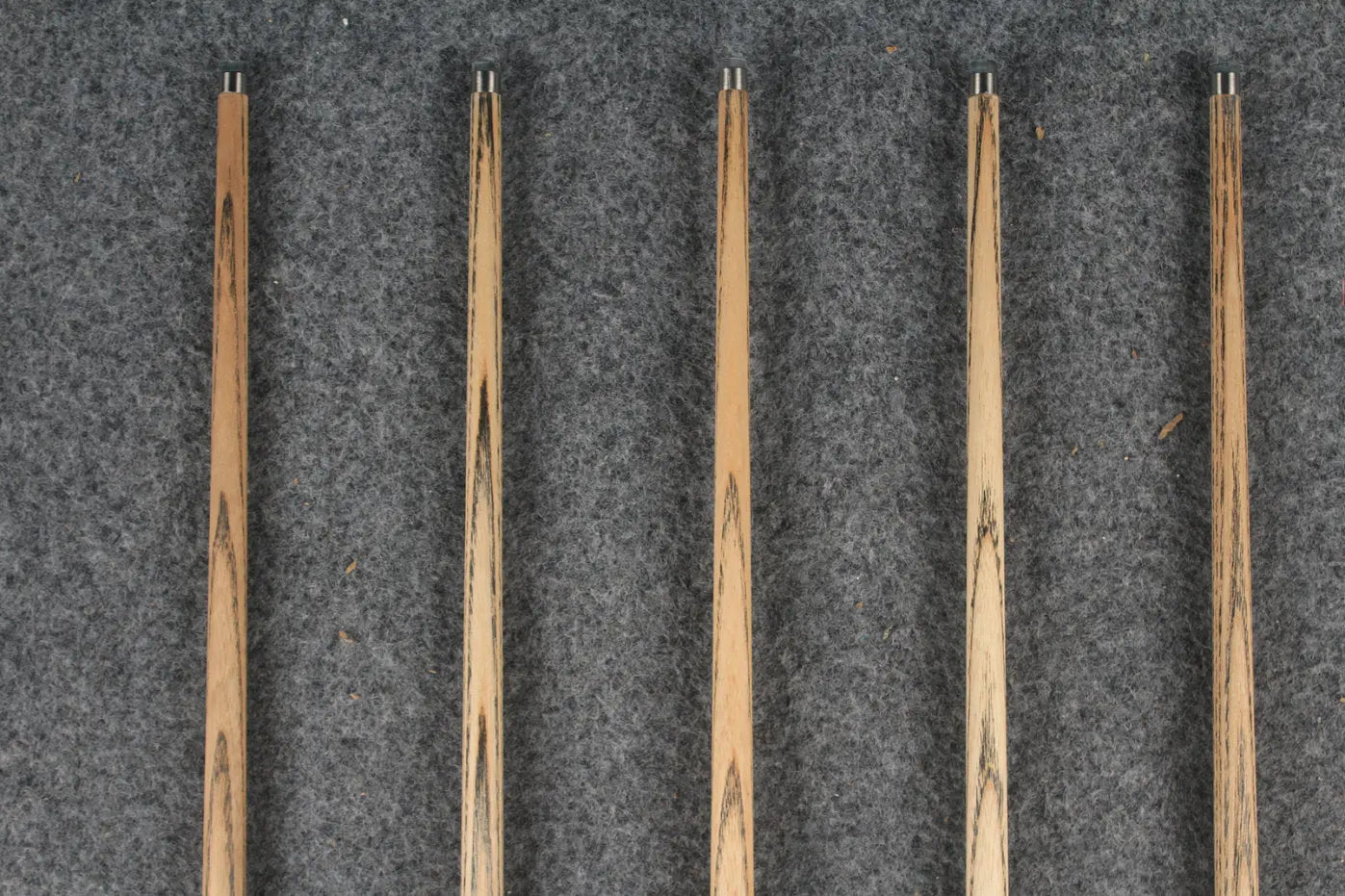 1 piece ash inlay english pool cue #7904-#7908 WOODS CUES