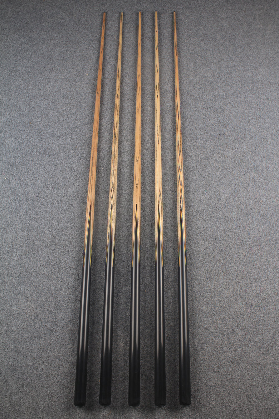 1 piece ash inlay english pool cue #7904-#7908 WOODS CUES