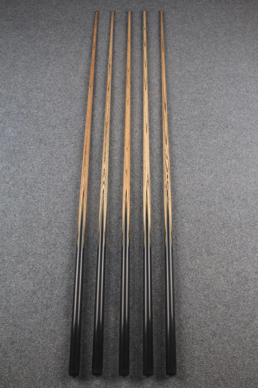 1 piece ash inlay english pool cue #7904-#7908 WOODS CUES