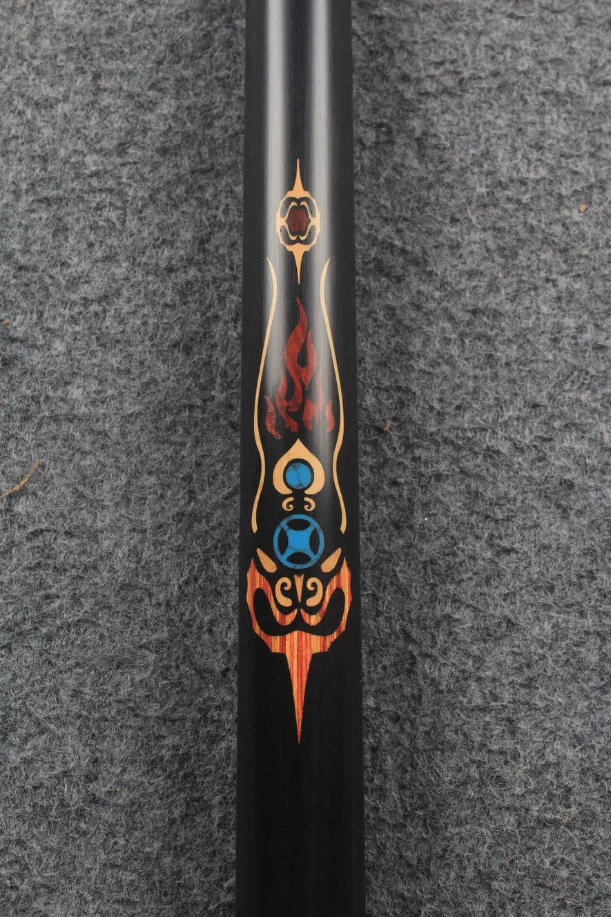 1 piece ash inlay english pool cue #7904-#7908 WOODS CUES