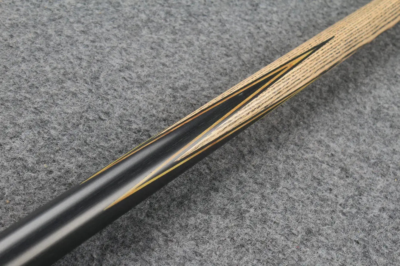 1 piece ash inlay english pool cue #7904-#7908 WOODS CUES
