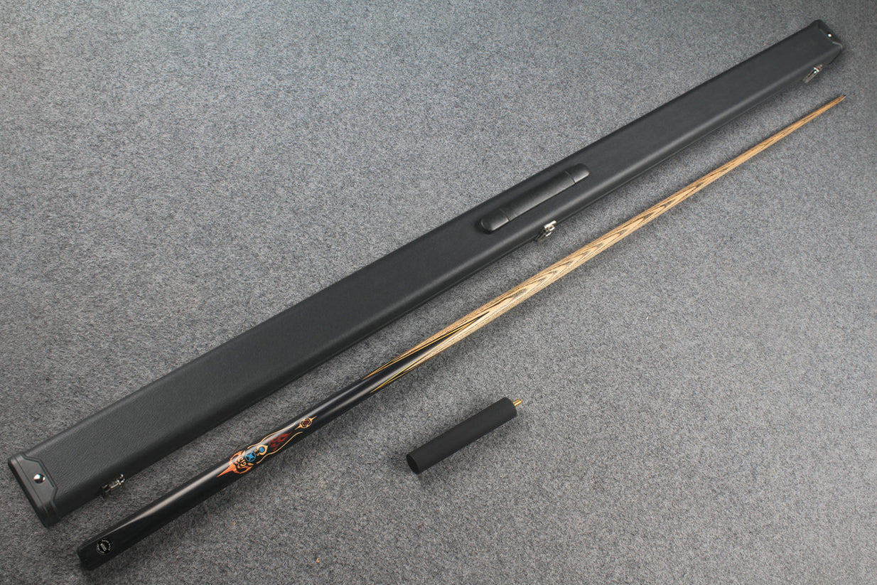 1 piece ash inlay english pool cue #7904-#7908 WOODS CUES