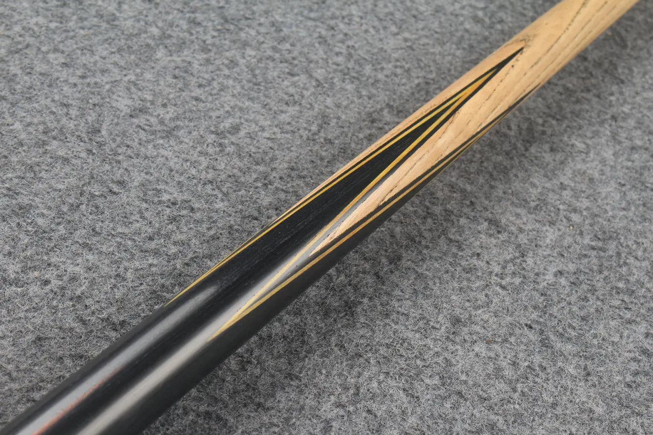 1 piece ash inlay english pool cue #7914-#7921 WOODS CUES