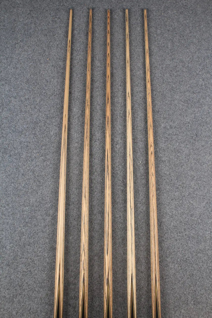1 piece ash inlay english pool cue #7922-#7926 WOODS CUES