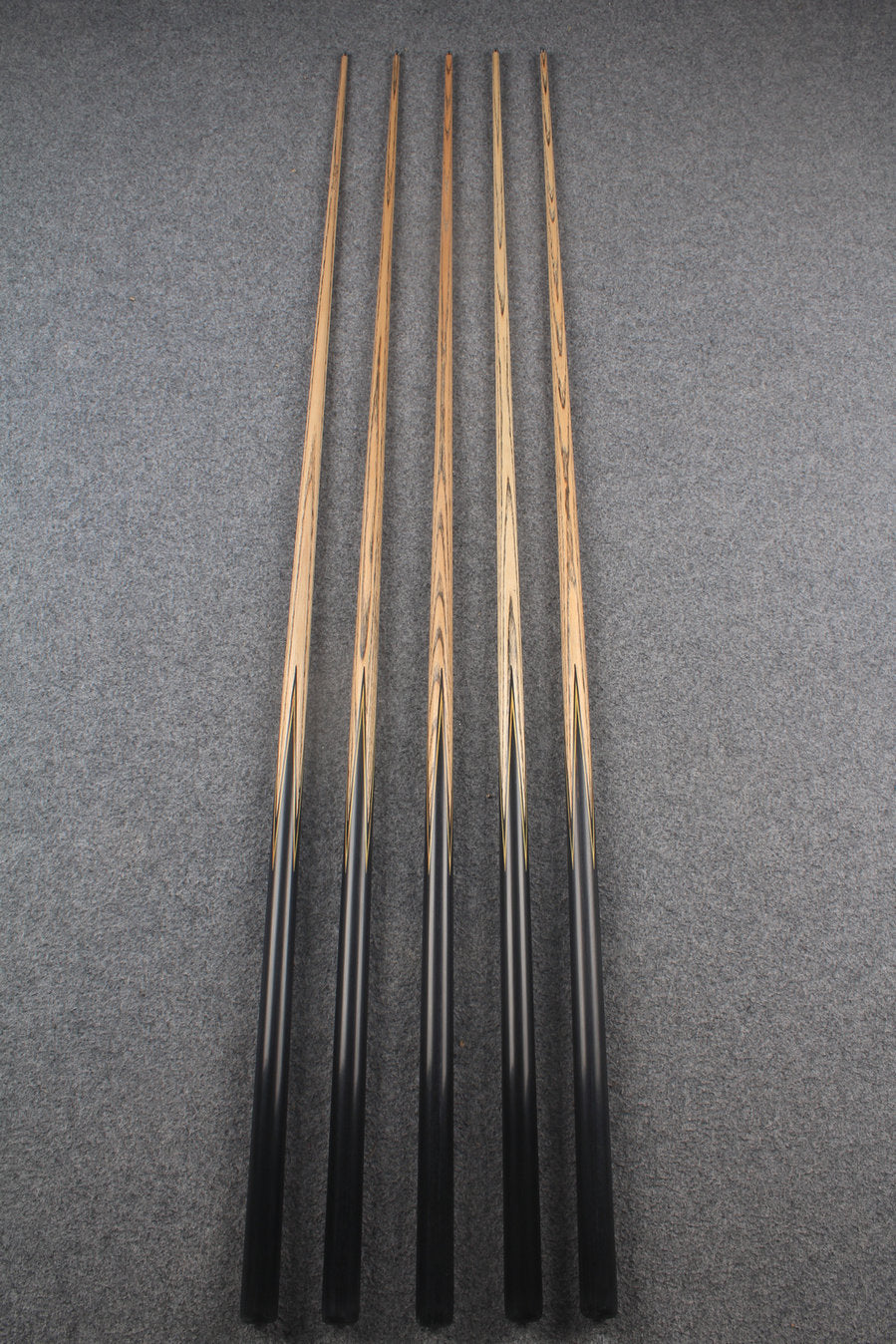 1 piece ash inlay english pool cue #7922-#7926