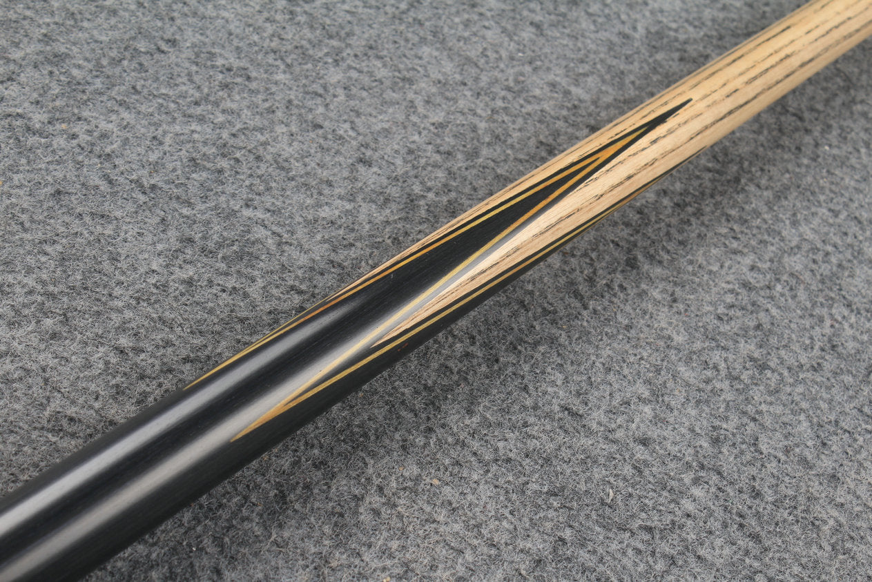 1 piece ash inlay english pool cue #7922-#7926 WOODS CUES