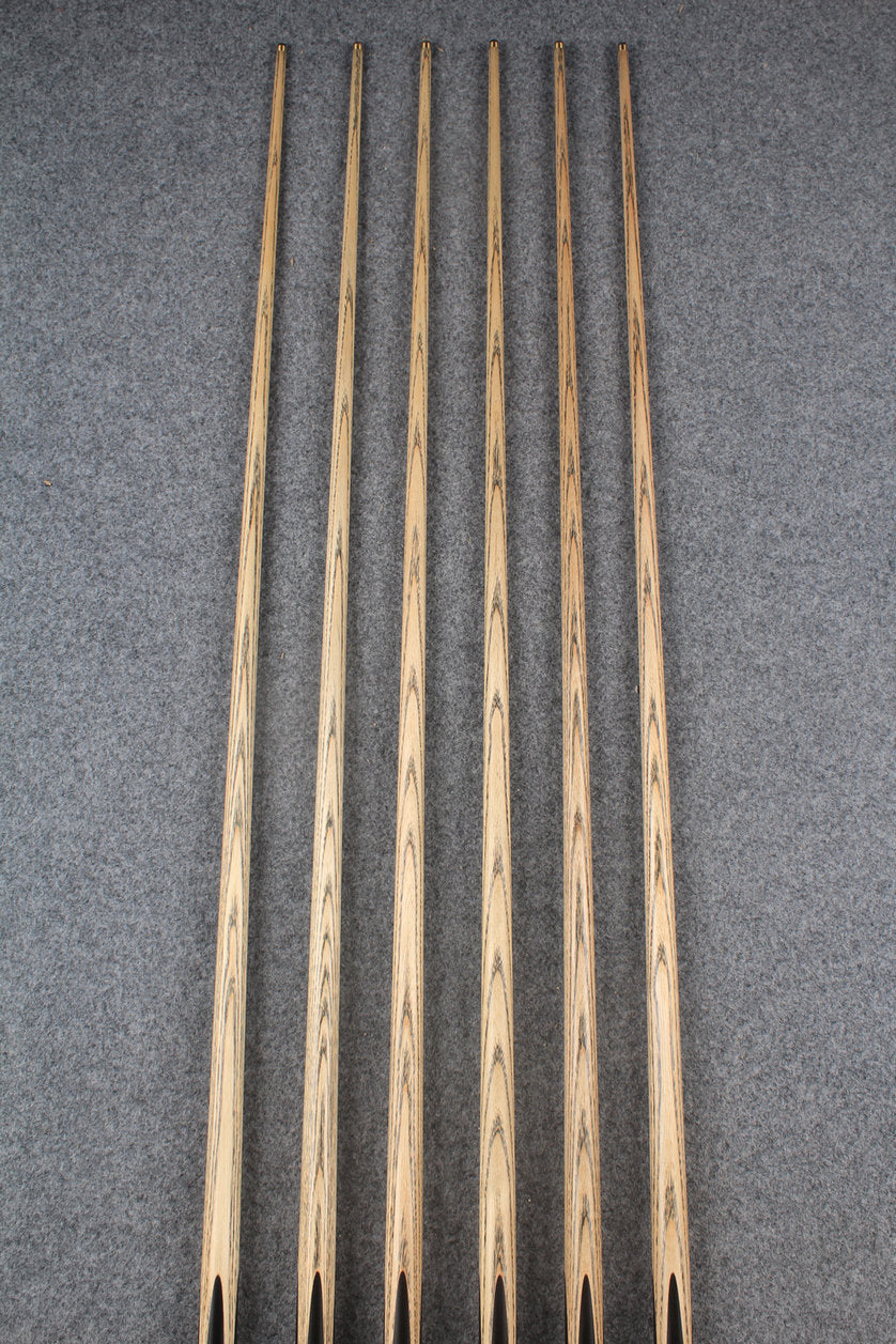 Exclusive 1 piece ash english pool cue #7927- #7932 WOODS CUES