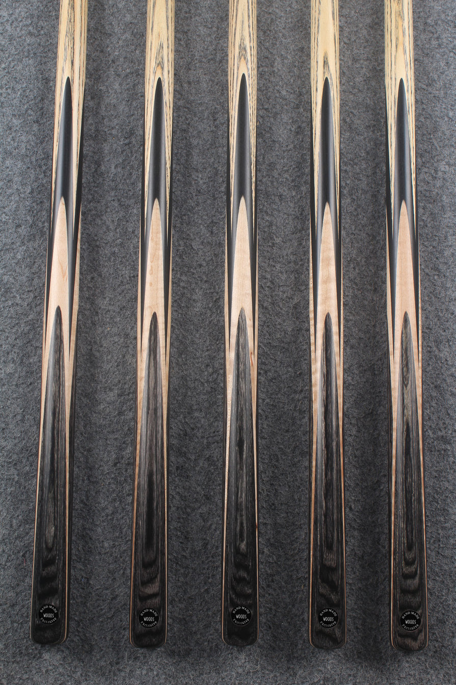 Exclusive 1 piece ash snooker cue #7950- #7954 WOODS CUES