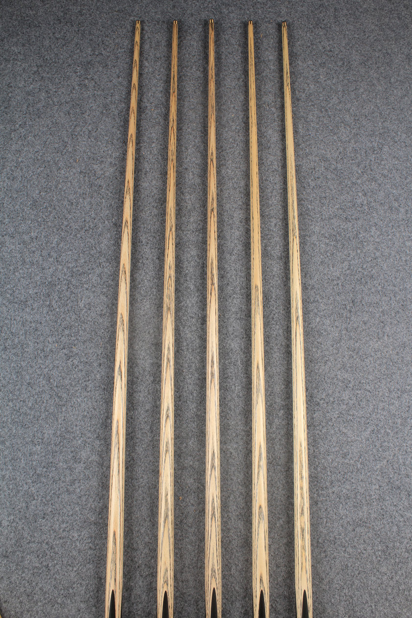 Exclusive 1 piece ash snooker cue #7950- #7954 WOODS CUES