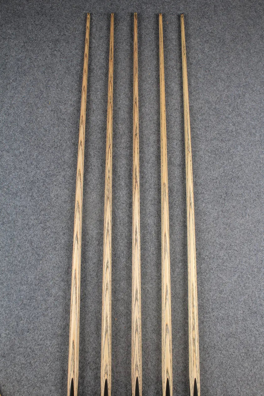 Exclusive 1 piece ash snooker cue #7950- #7954 WOODS CUES
